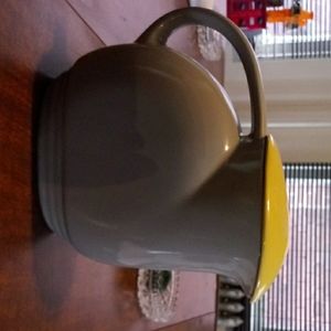 Antique ceramic pitcher